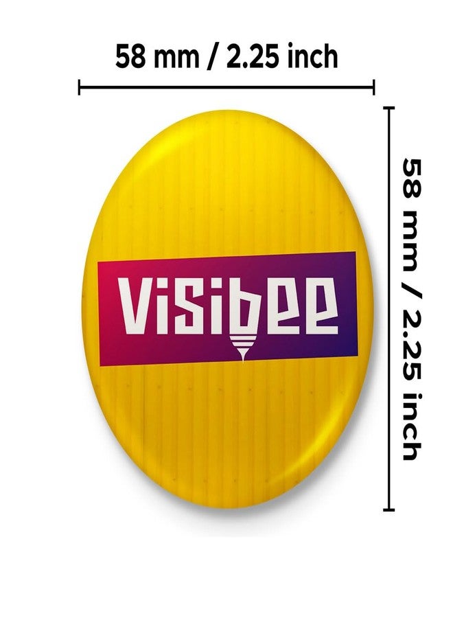 Visibee Anime Pin Badge Set of 6 (58mm) - Luffy, Zoro, Tanjiro, Itachi, Eat Sleep Anime Repeat - Cool Pins for Bags & Jackets - Image 5